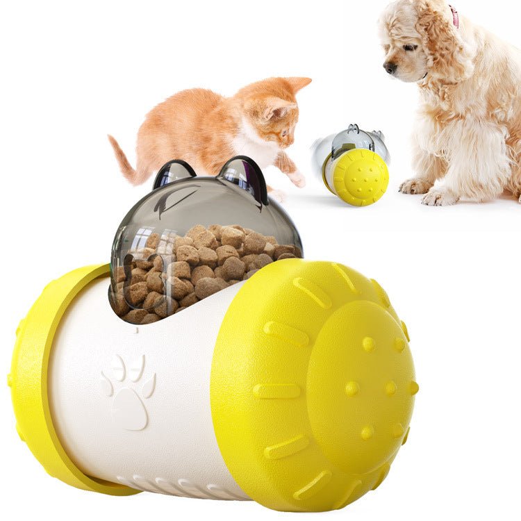 Funny Dog Treat Leaking Toy With Wheel Interactive Toy For Dogs Puppies Cats Pet Products Supplies Accessories - PetParadiseShop