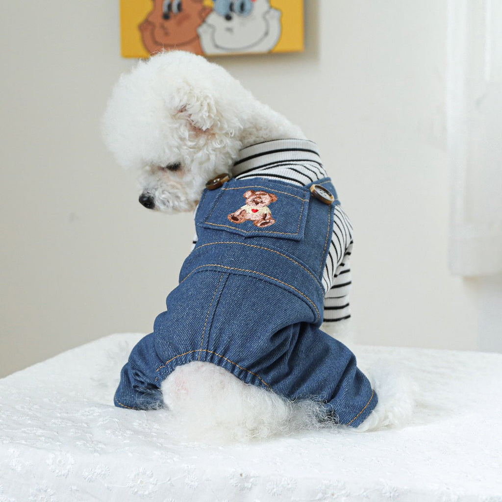 Pet Clothes Dog Clothing Cute Bear - PetParadiseShop