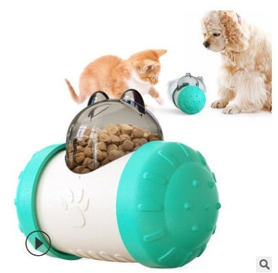 Funny Dog Treat Leaking Toy With Wheel Interactive Toy For Dogs Puppies Cats Pet Products Supplies Accessories - PetParadiseShop