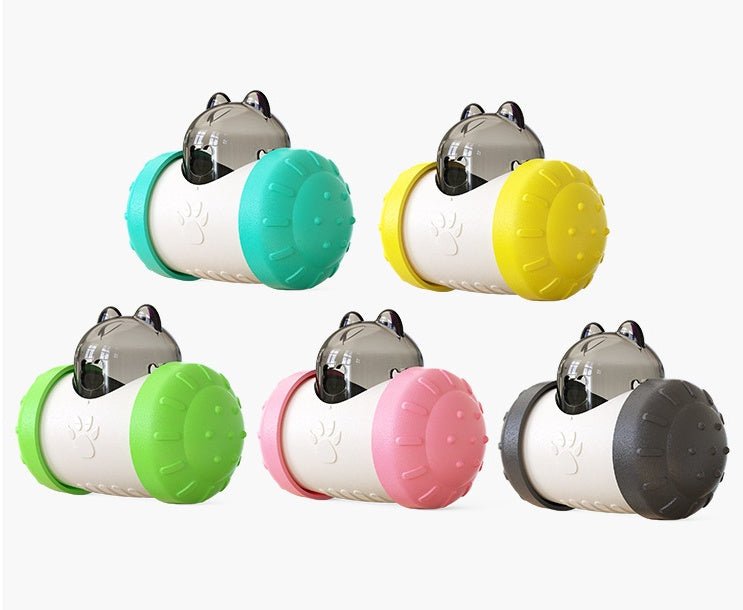 Funny Dog Treat Leaking Toy With Wheel Interactive Toy For Dogs Puppies Cats Pet Products Supplies Accessories - PetParadiseShop