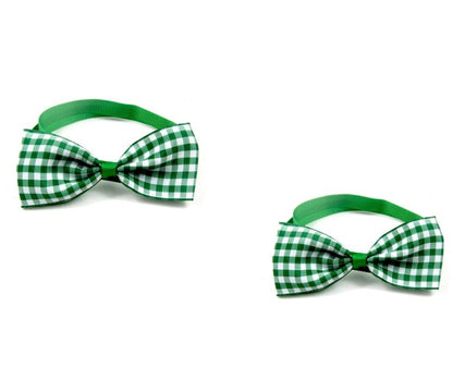 Plaid Pet Tie Cat Dog Scarf Accessories Pet Accessories - PetParadiseShop