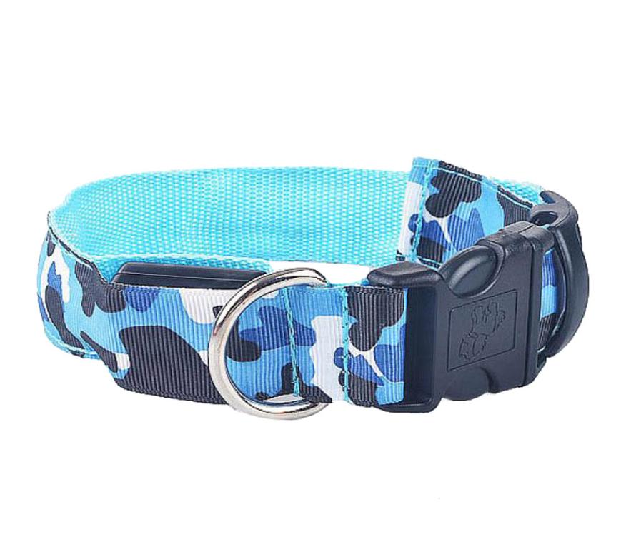 Камуфлажна Светеща Каишка за Куче - PetParadiseShop