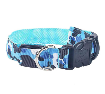 Камуфлажна Светеща Каишка за Куче - PetParadiseShop