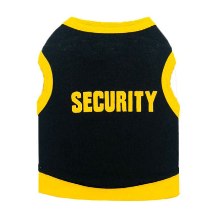 Cotton printed security small dog pet vest - PetParadiseShop