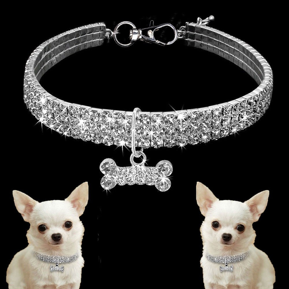 PetLux Кристална Каишка за Кучета и Котки - PetParadiseShop