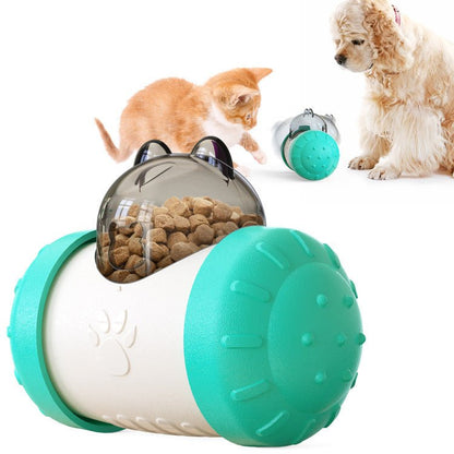 Funny Dog Treat Leaking Toy With Wheel Interactive Toy For Dogs Puppies Cats Pet Products Supplies Accessories - PetParadiseShop