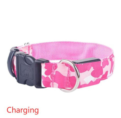 Камуфлажна Светеща Каишка за Куче - PetParadiseShop