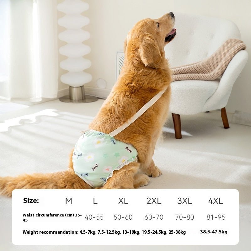 Big Dog Menstrual Panties Menstrual Period Diaper Pants - PetParadiseShop
