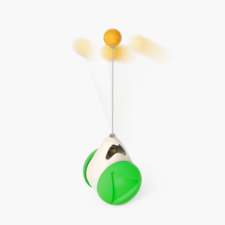 Cat Rotating Windmill Multi - Function Toys Itch Scratching Device Teeth Shining Toy - PetParadiseShop