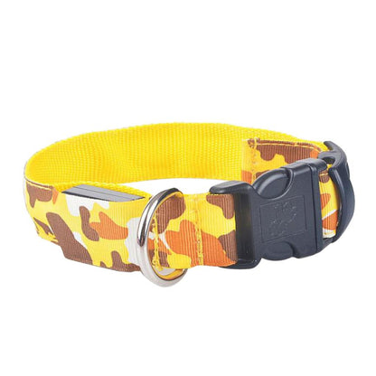 Камуфлажна Светеща Каишка за Куче - PetParadiseShop