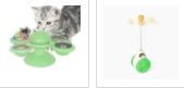Cat Rotating Windmill Multi - Function Toys Itch Scratching Device Teeth Shining Toy - PetParadiseShop