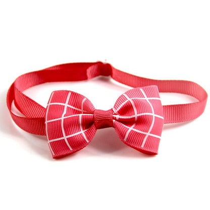 Plaid Pet Tie Cat Dog Scarf Accessories Pet Accessories - PetParadiseShop