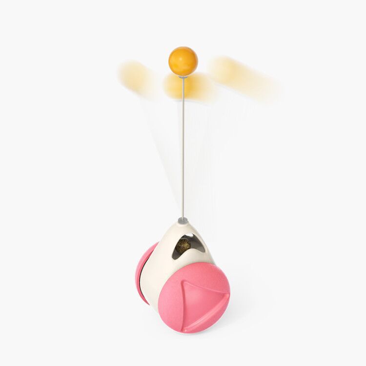 Cat Rotating Windmill Multi - Function Toys Itch Scratching Device Teeth Shining Toy - PetParadiseShop