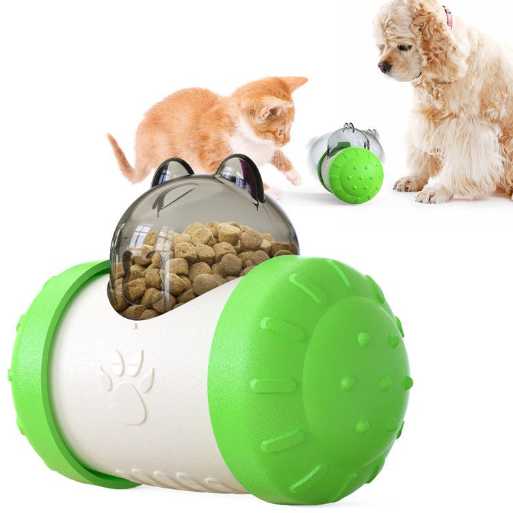 Funny Dog Treat Leaking Toy With Wheel Interactive Toy For Dogs Puppies Cats Pet Products Supplies Accessories - PetParadiseShop