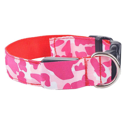 Камуфлажна Светеща Каишка за Куче - PetParadiseShop