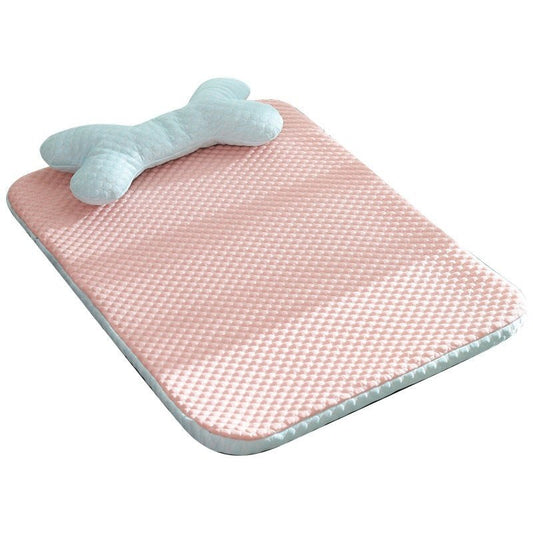 Dog Bed Breathable Cooling Spring Summer Pet Sleeping Mat For Small Medium Dogs Cats Soft Non - slip Dog Kennel Pet Supplies Pet Products - PetParadiseShop