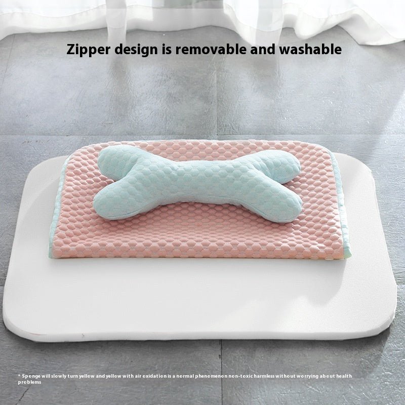 Dog Bed Breathable Cooling Spring Summer Pet Sleeping Mat For Small Medium Dogs Cats Soft Non - slip Dog Kennel Pet Supplies Pet Products - PetParadiseShop