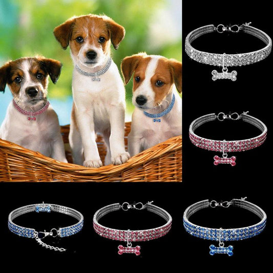 PetLux Кристална Каишка за Кучета и Котки - PetParadiseShop