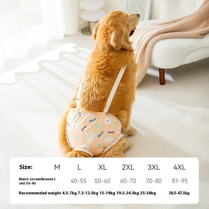 Big Dog Menstrual Panties Menstrual Period Diaper Pants - PetParadiseShop