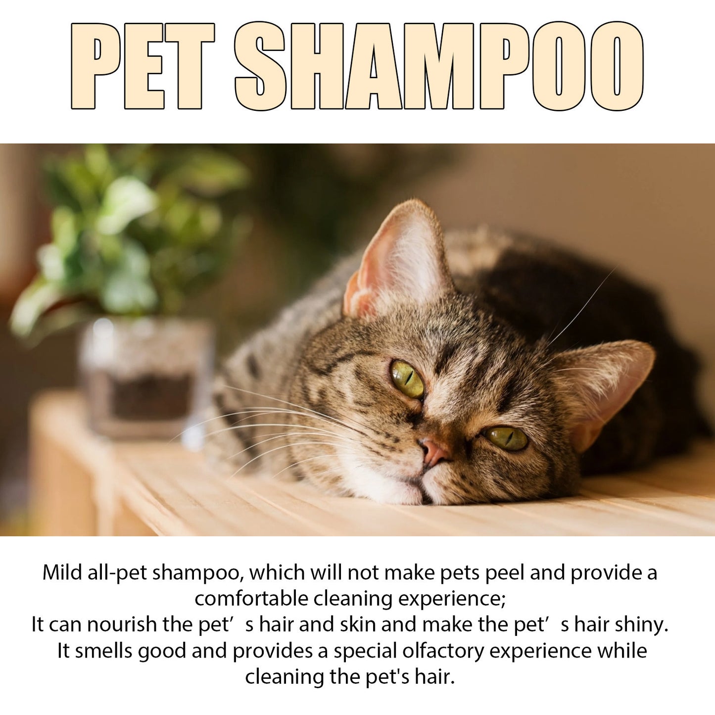 Dog & Cat Shampoo — Нежен шампоан за мека и блестяща козина - PetParadiseShop