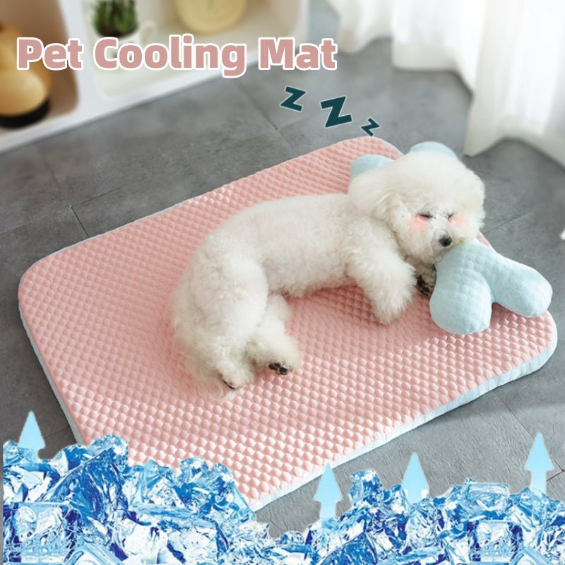 Dog Bed Breathable Cooling Spring Summer Pet Sleeping Mat For Small Medium Dogs Cats Soft Non - slip Dog Kennel Pet Supplies Pet Products - PetParadiseShop
